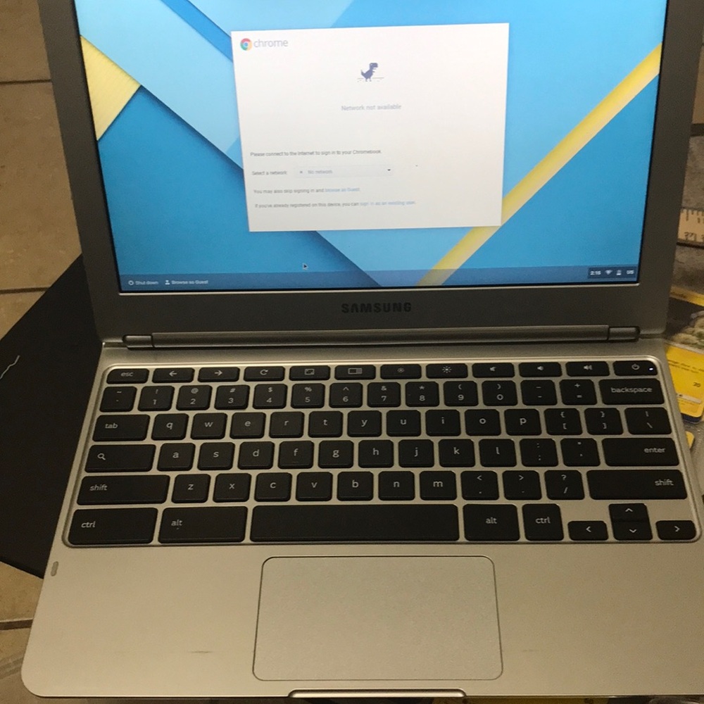 Samsung Chromebook Silver
